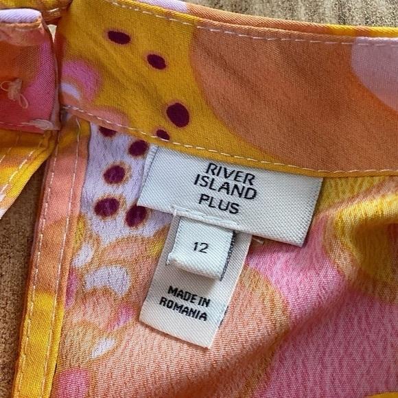 River Island Vacation Summer Midi Dress - Picture 12 of 13